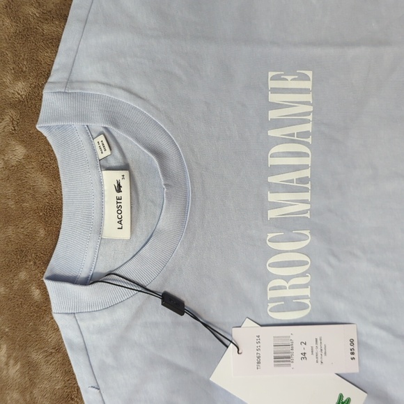 NWT - Lacoste x Bandier t-shirt - flaw - Picture 2 of 10